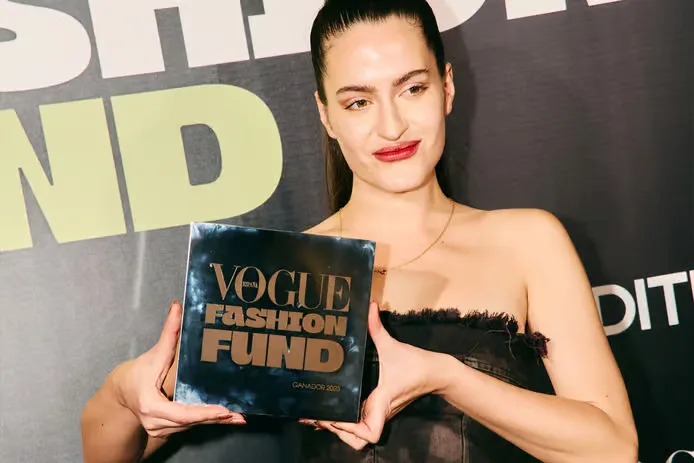An alumna from IED Madrid emerges victorious, clinching the prestigious Vogue Fashion Fund Spain 2023.